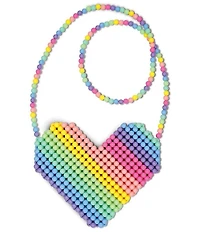 Iscream Girls Heart Bead Crossbody Bag