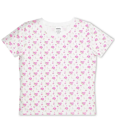 Iscream Girls Pretty In Pink Floral T-Shirt