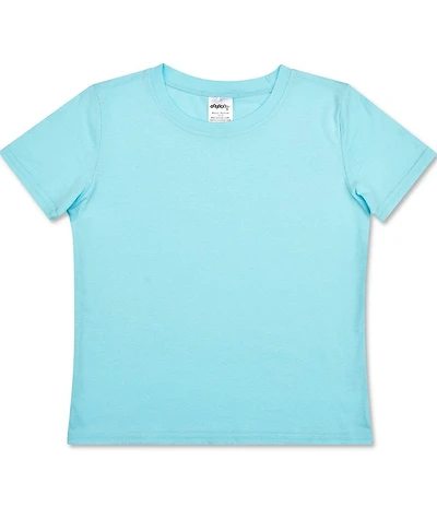 Iscream Girls Solid Short Sleeve Cotton T-Shirt