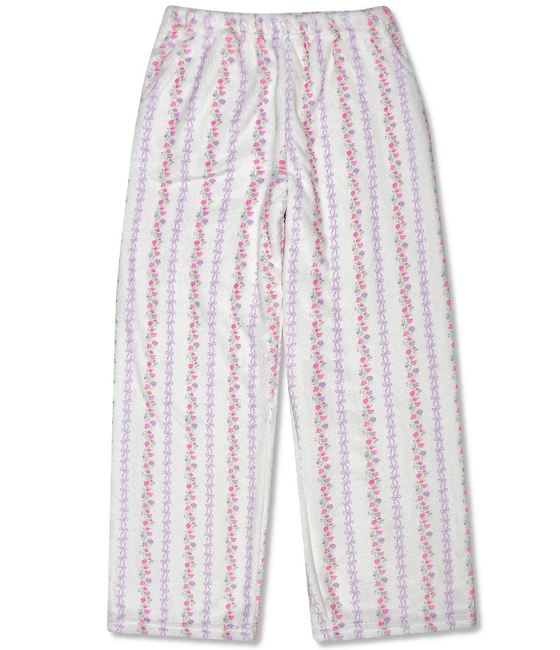Iscream Girls Sweetheart Vine Plush Pants