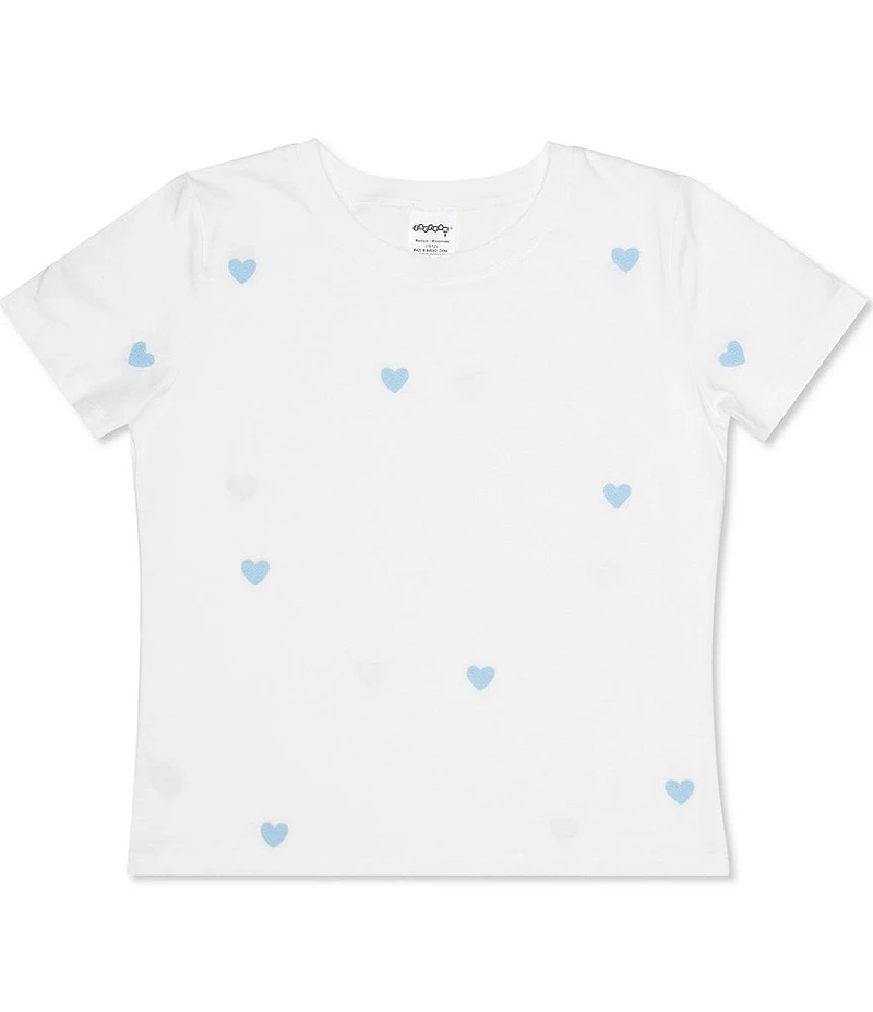 Iscream Girls Blue Hearts T-Shirt