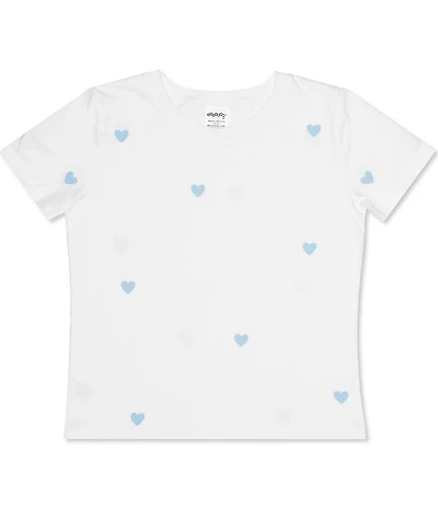 Iscream Girls Blue Hearts T-Shirt