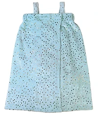 Iscream Little/Big Girls Metallic Star Print Spa Wrap
