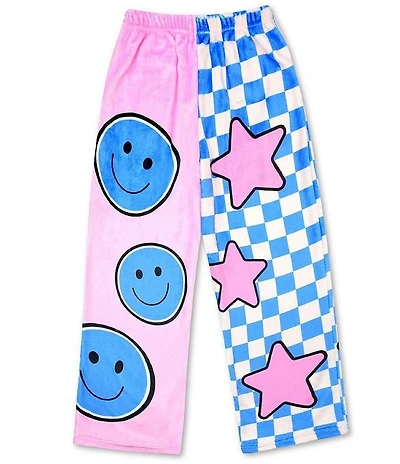 Iscream Little/Big Girls Smile Squad Plush Pants