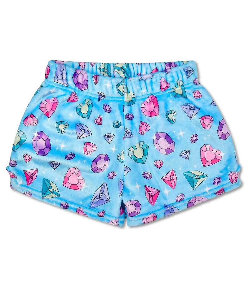 Iscream Little/Big Girls Jazzy Jewels Plush Shorts