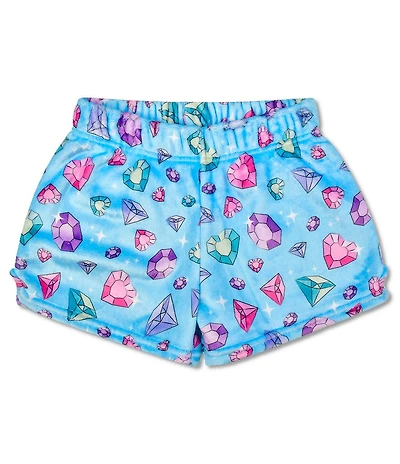 Iscream Little/Big Girls Jazzy Jewels Plush Shorts
