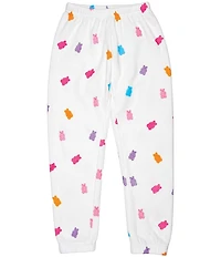 Iscream Little/Big Girls Jelly Bears Printed Comfy Sweatpants