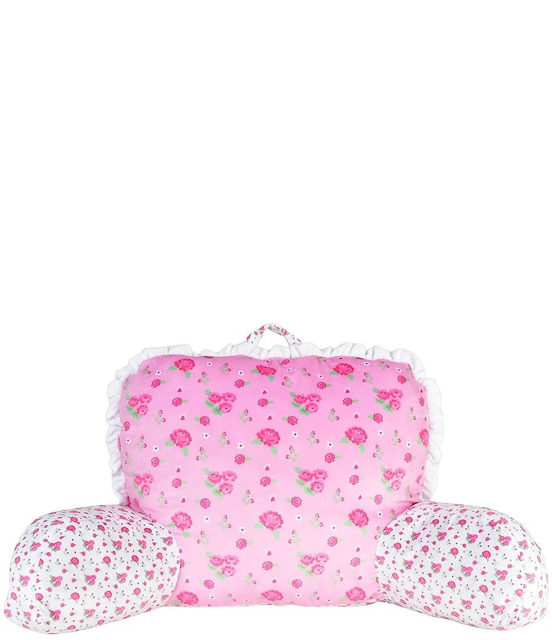 Iscream Pretty In Pink Floral Print Lounge Pillow