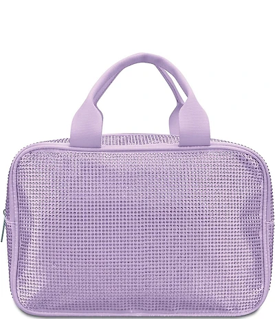 Iscream Rhinestone Large Cosmetic Bag