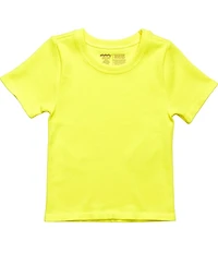 Iscream Ribbed NY Short Sleeve Seamless Shirt