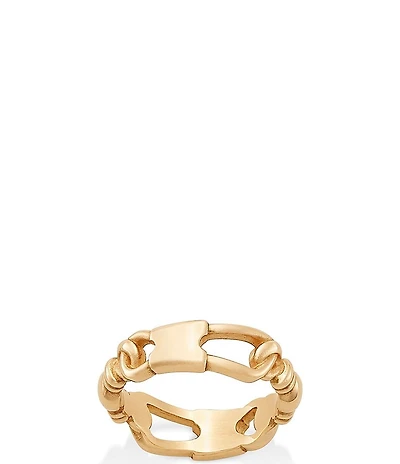 James Avery 14K Gold Fishers of Men Band Ring