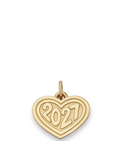 James Avery 14k Gold Heart 2027 Charm