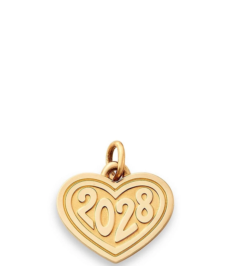 James Avery 14k Gold Heart 2028 Charm
