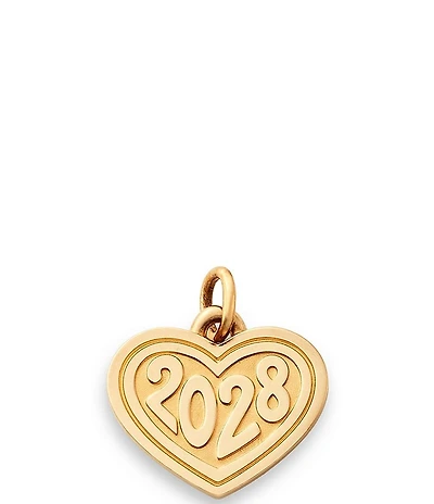James Avery 14k Gold Heart 2028 Charm