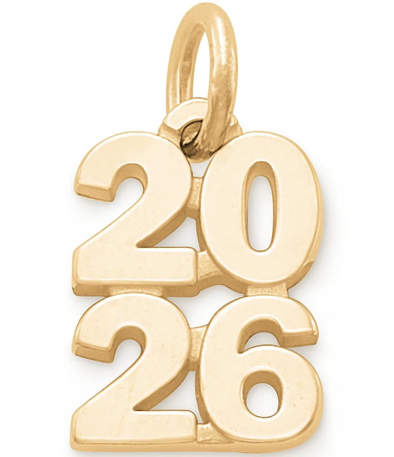 James Avery 14K Gold Year 2026 Charm