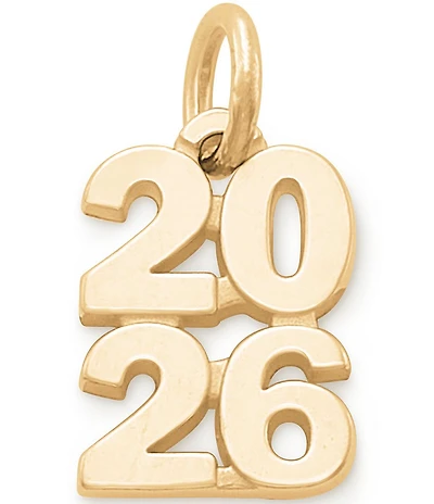 James Avery 14K Gold Year 2026 Charm