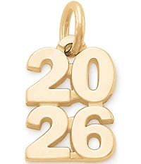 James Avery 14K Gold Year 2026 Charm