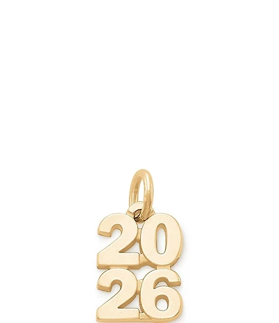 James Avery 14K Gold Year 2026 Charm