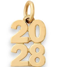 James Avery 14K Gold Year 2028 Charm