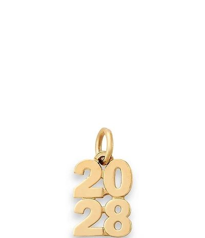James Avery 14K Gold Year 2028 Charm
