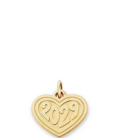James Avery 14K Gold Year 2029 Heart Charm
