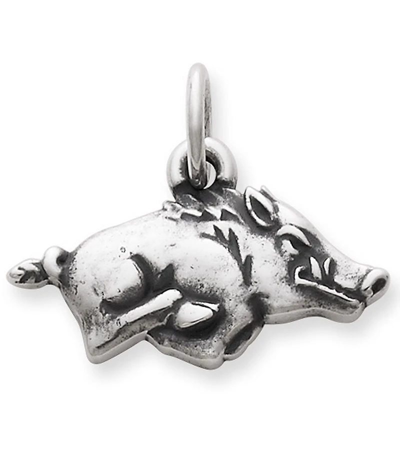 James Avery Arkansas Razorback Mascot Charm