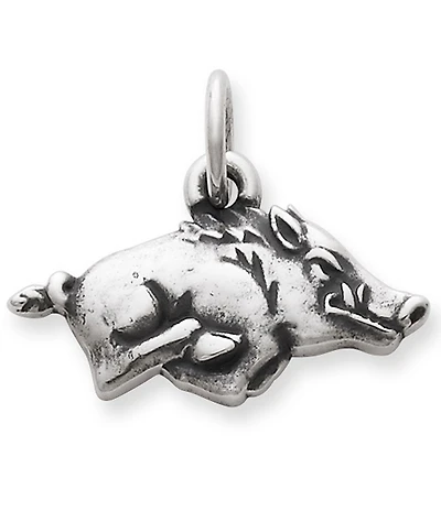 James Avery Arkansas Razorback Mascot Charm