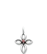 James Avery Avery Remembrance Cross January Birthstone with Garnet