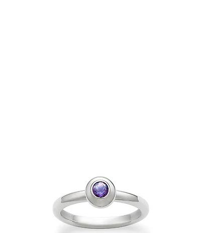 James Avery Avery Lab-Created Birthstone Remembrance Ring