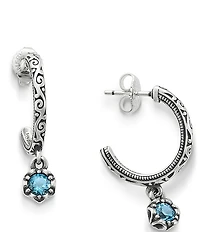 James Avery Birthstone Hoop Earrings