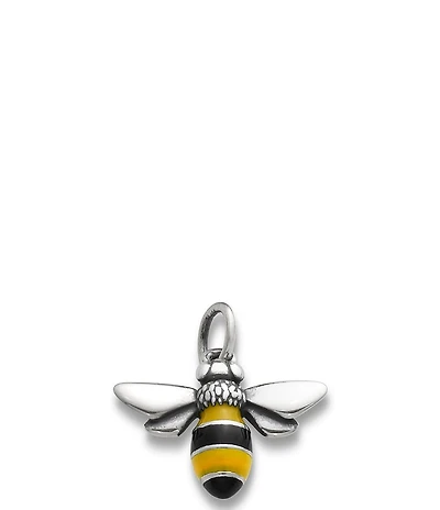 James Avery Enamel Bumble Bee Sterling Silver Charm