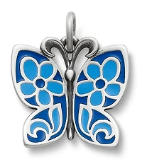 James Avery Enamel Butterfly Charm