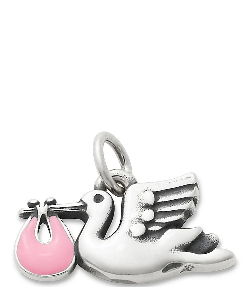 James Avery Enamel Pink Special Delivery Charm