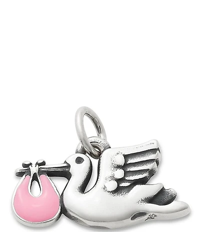 James Avery Enamel Pink Special Delivery Charm