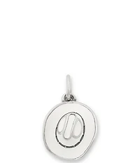 James Avery Enamel White Cowgirl Hat Charm
