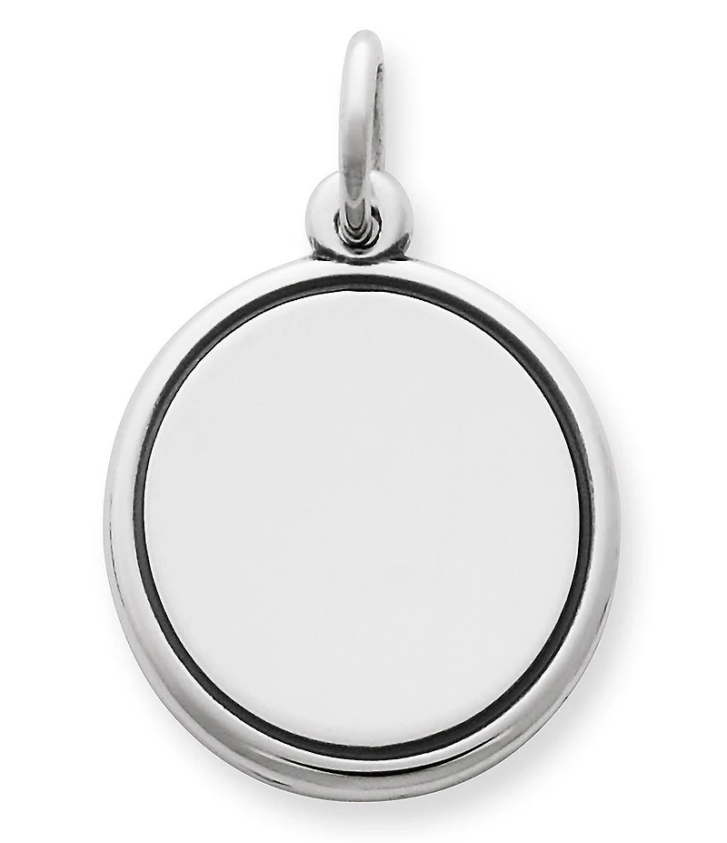James Avery Engravable Disc Charm