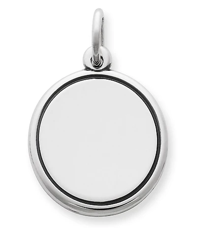 James Avery Engravable Disc Charm