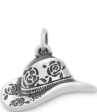 James Avery Floral Cowgirl Hat Charm