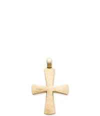 James Avery 14K Hammered Cross Charm