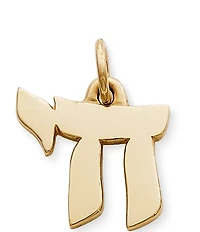 James Avery Hebrew Life Sign 14K Gold Charm