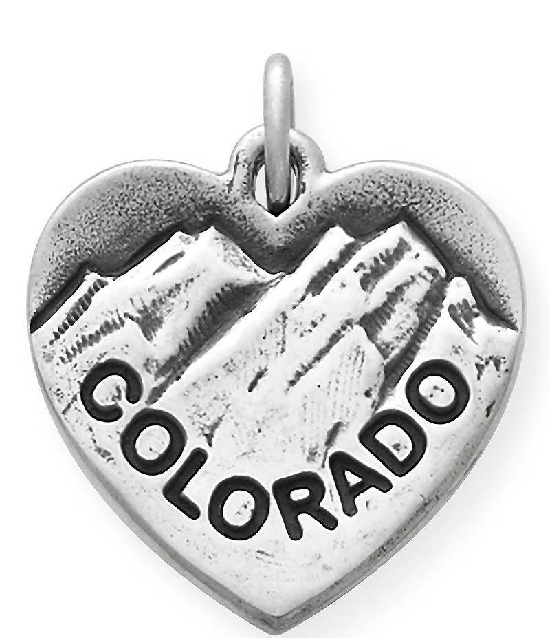James Avery I Love Colorado Heart Charm