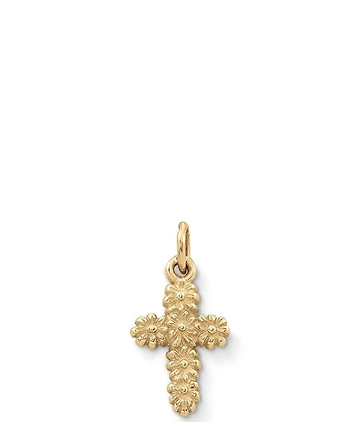 James Avery Jewelry 14K Gold Margarita Cross Charm