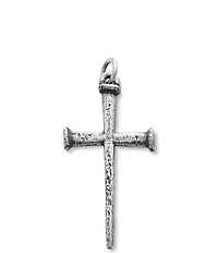 James Avery Large Nail Head Cross Pendant Charm