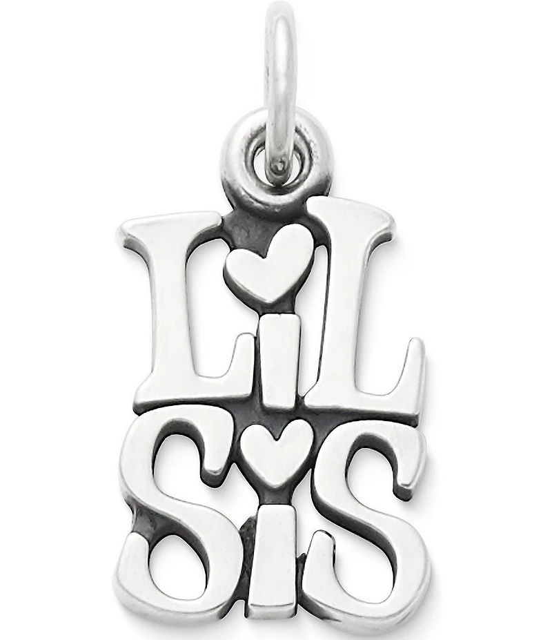James Avery Lil Sis Charm