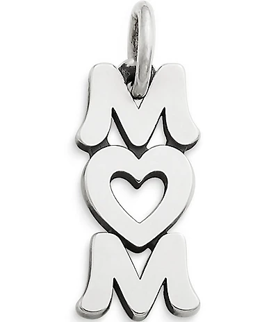 James Avery Love You Mom Sterling Silver Charm