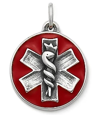 James Avery Medical Sterling Silver Charm