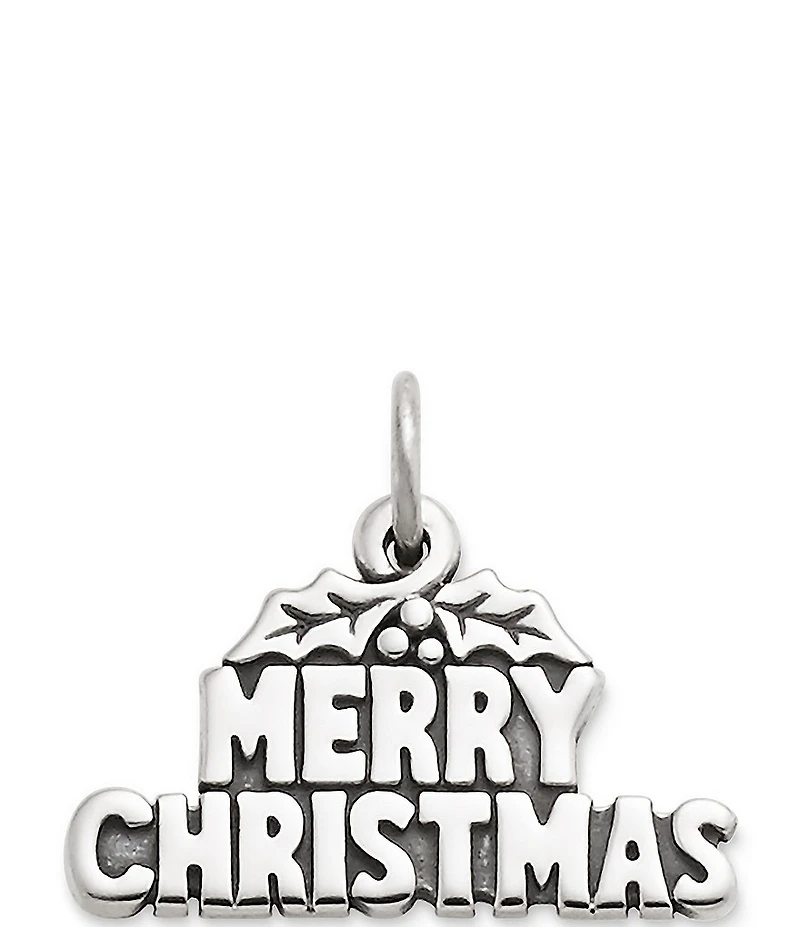 James Avery Merry Christmas Charm