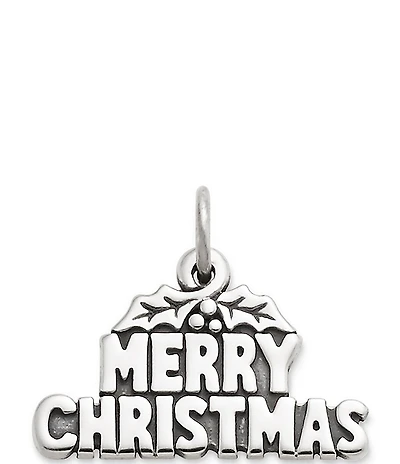 James Avery Merry Christmas Charm