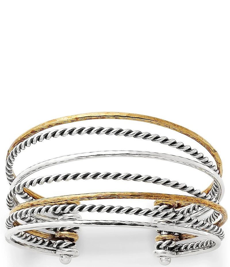 James Avery Multi-Layered Cuff Bracelet