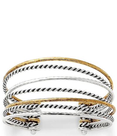 James Avery Multi-Layered Cuff Bracelet